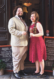 Edward, tillsammans med frun Gunilla. Foto: Eva Hildén Smith